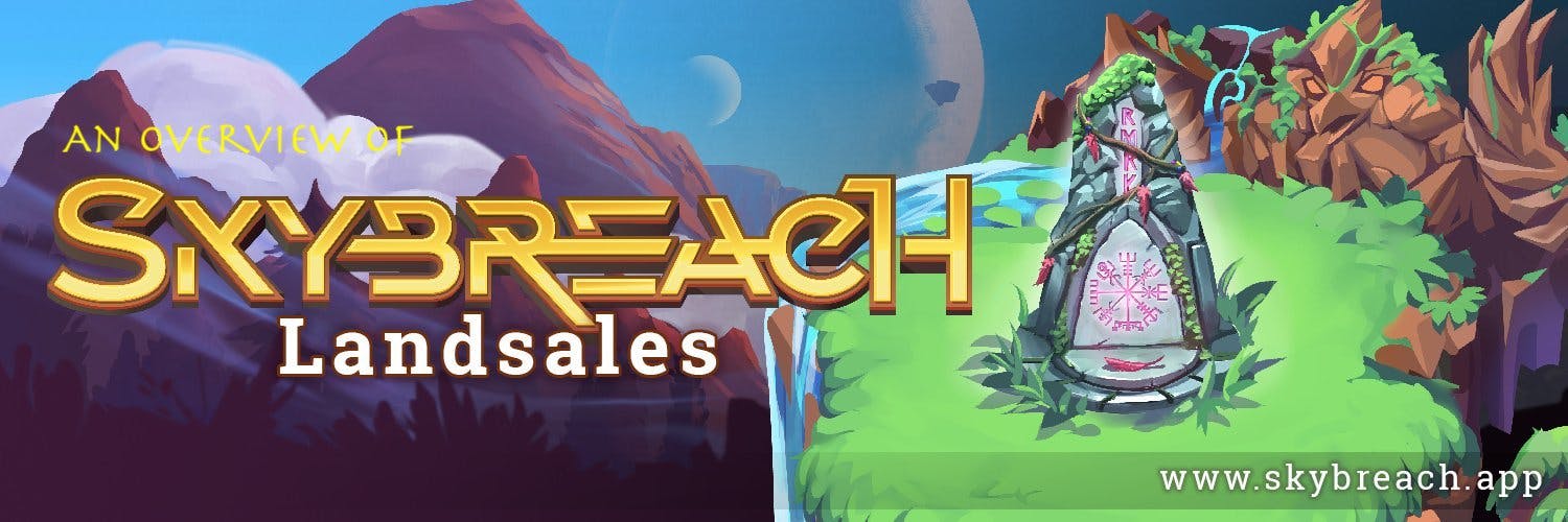 First days of Skybreach Landsales: What type of lands are being bought?
