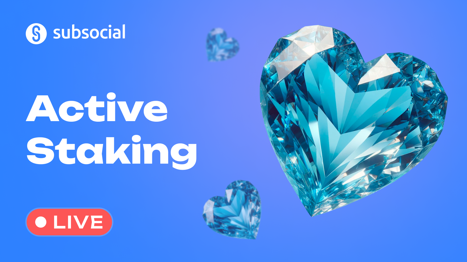 Get Rewarded For Your Network Activity With Subsocial's New Active Staking System!