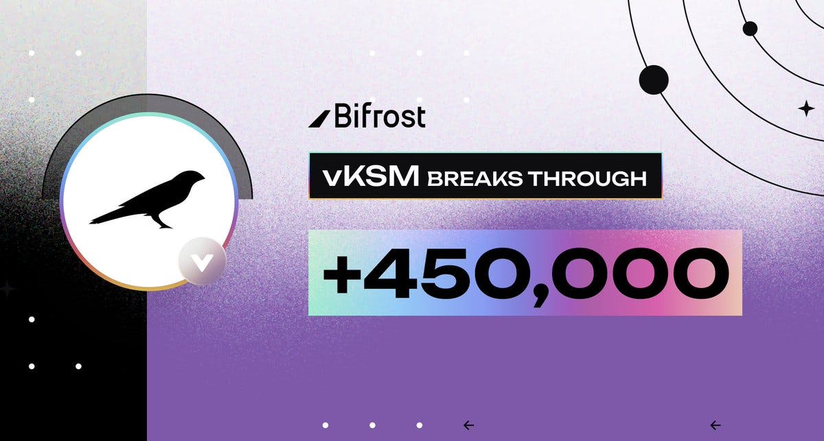 vKSM breaks through 450,000 !! 🔥